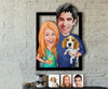 Load image into Gallery viewer, 3D Relationship Portraits With Pets